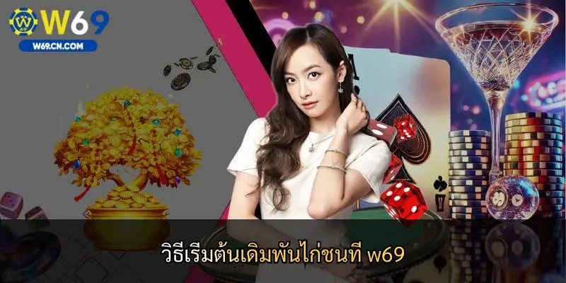 วิธีเริ่มต้นเดิมพันไก่ชนที่ w69